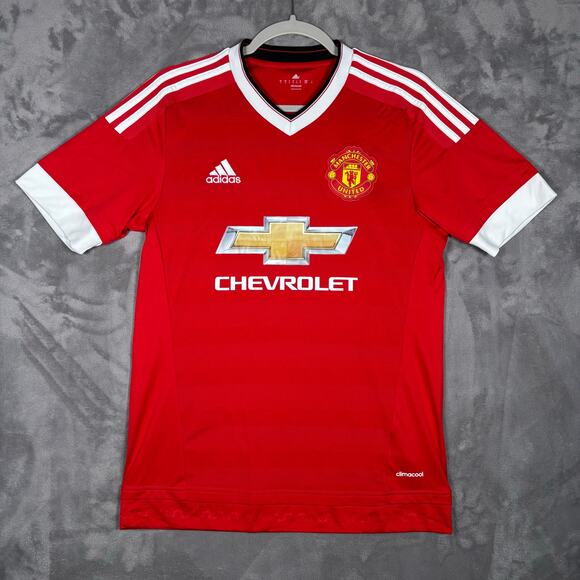 Adidas Manchester United ClimaCool Jersey Red Men’s Small - Picture 1 of 6
